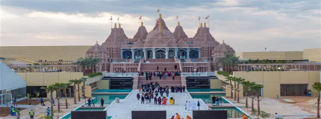 hindu baps temple abu dhabi
