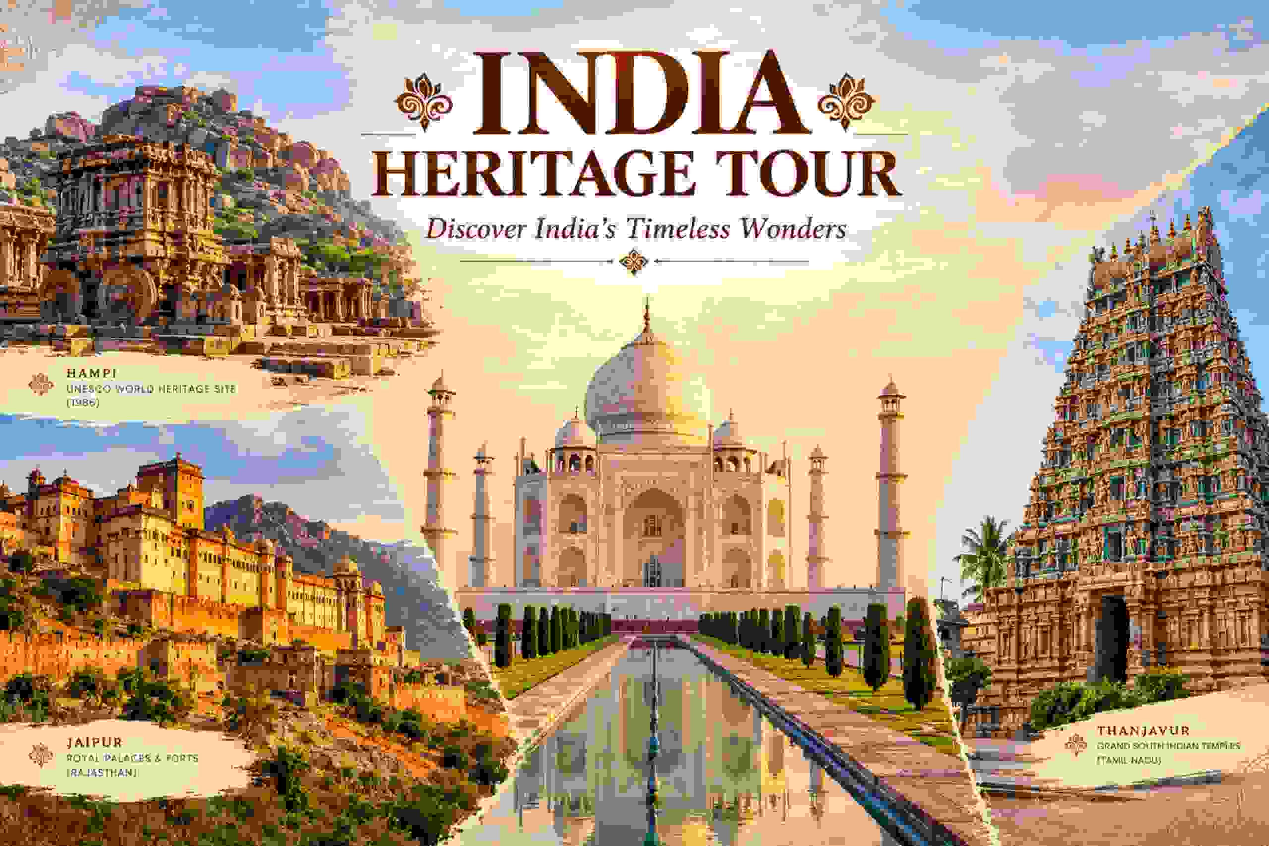 india haritage tour with my traveltrip Pune