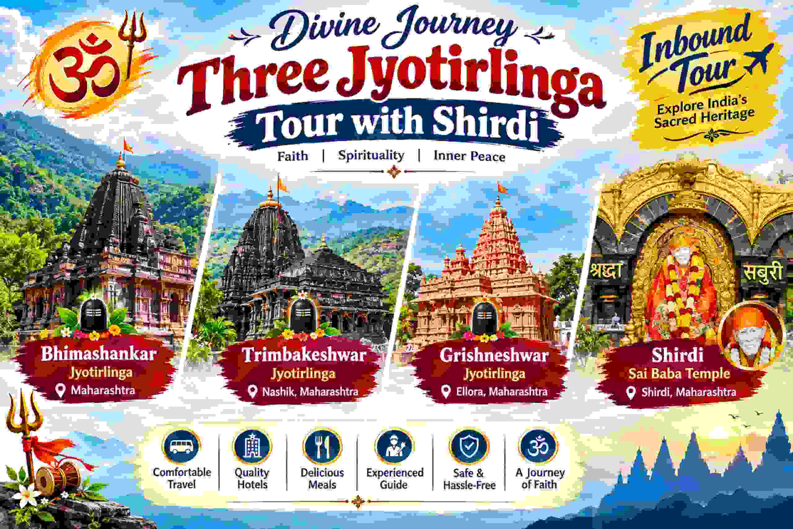 maharashtra jyotirling tour Shirdi tour My traveltrip pune